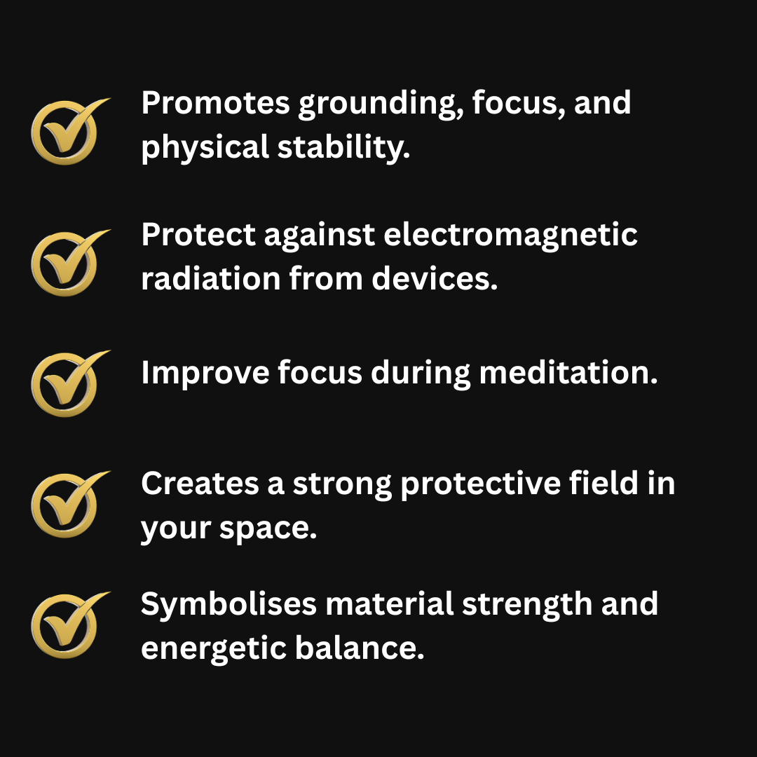 Metatron’s Cube Shungite – Sacred Geometry Meets Energetic Protection