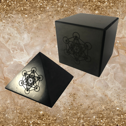 Metatron’s Cube Shungite – Sacred Geometry Meets Energetic Protection