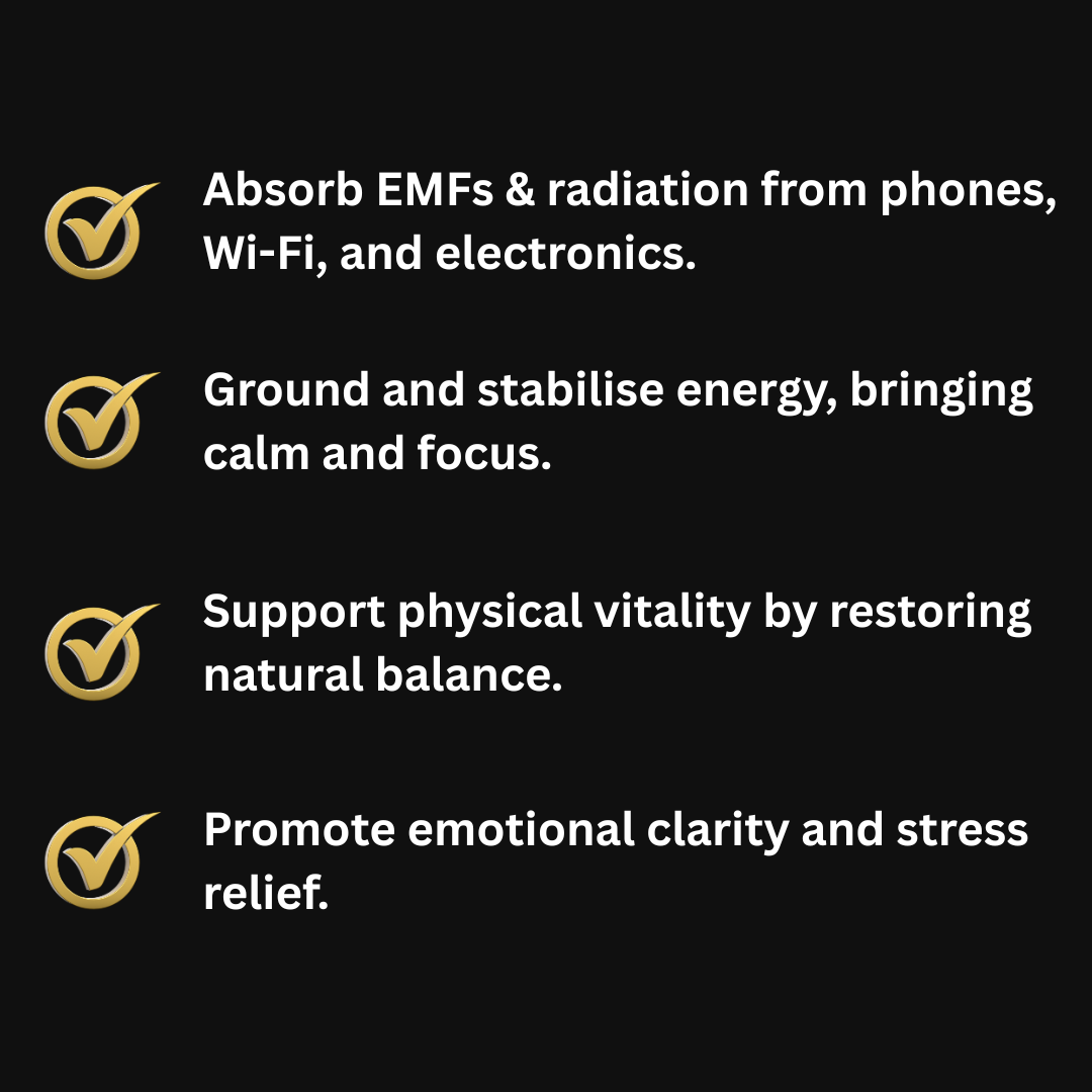Shungite Bracelet - Everyday, All Day Protection and Balance
