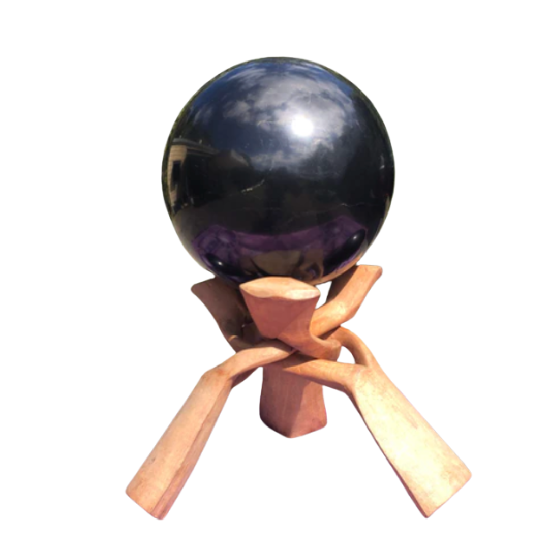 Shungite Spheres – Radiant Harmony & 360° Protection