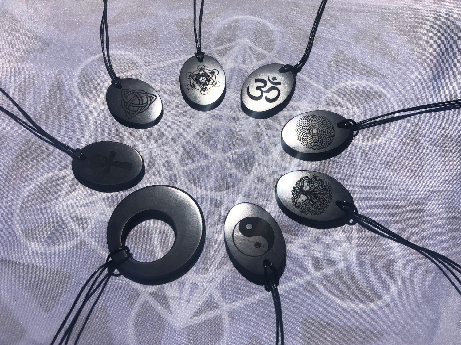 Shungite Pendants