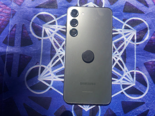 Small Circle Shungite Phone Stick’em (25mm)